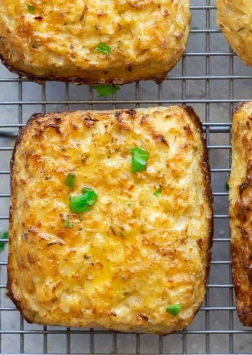 Cauliflower Hash Browns (Crispy, Low-Carb)