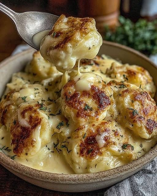 German Cabbage with Dumplings