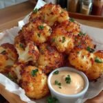 Keto Air-Fried Crispy Cauliflower