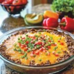 Keto Beef Taco Pie