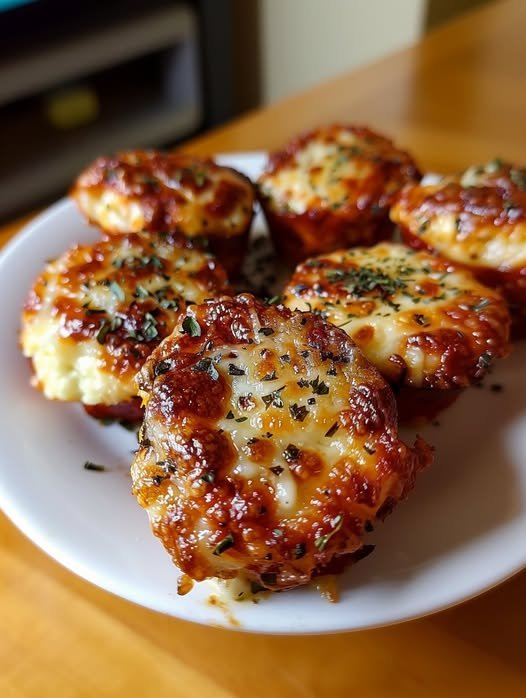 Keto Cottage Cheese Pizza Bites