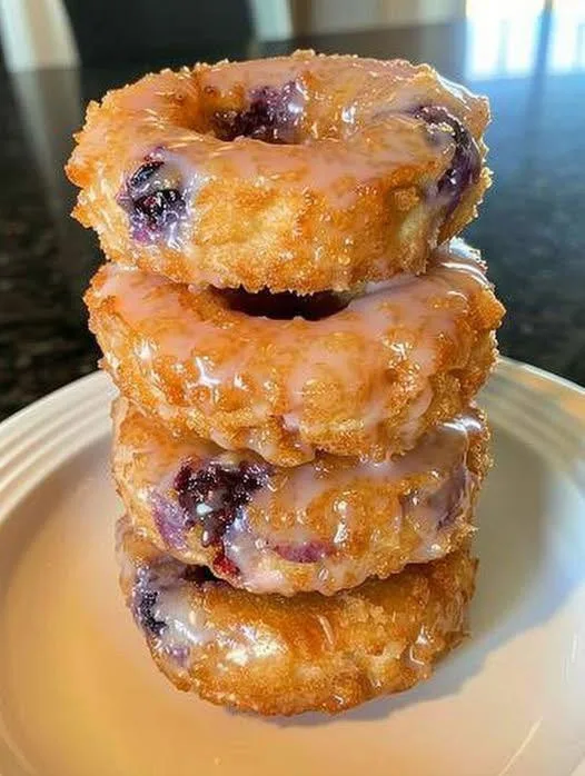 🍩 Keto Blueberry Donuts