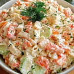 Creamy Crab and Macaroni Salad Recipe