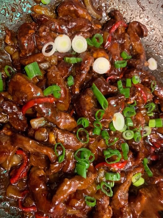 Air Fryer Crispy Chilli Beef