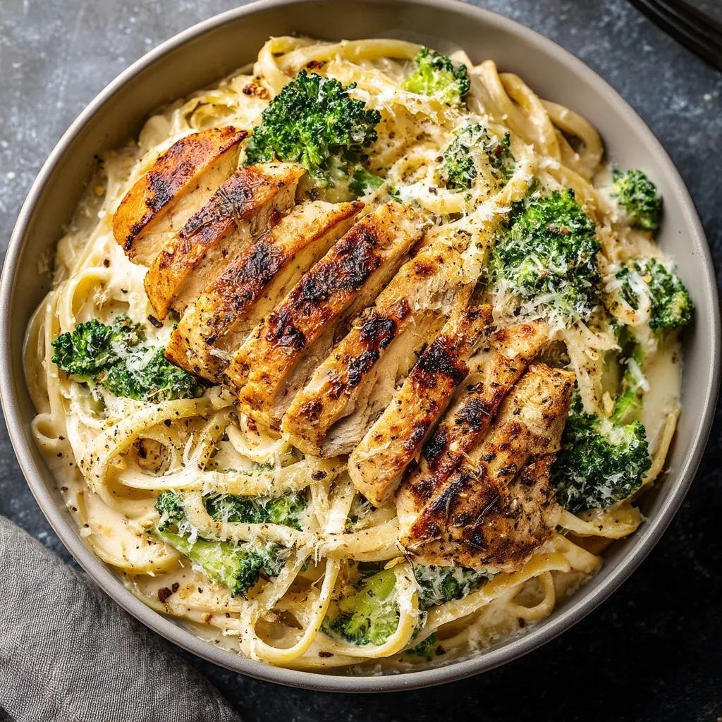 ๐ Chicken Alfredo Protein Pasta