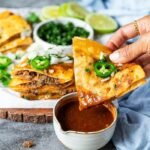 🌮 High-Protein Birria Quesadillas with Consommé