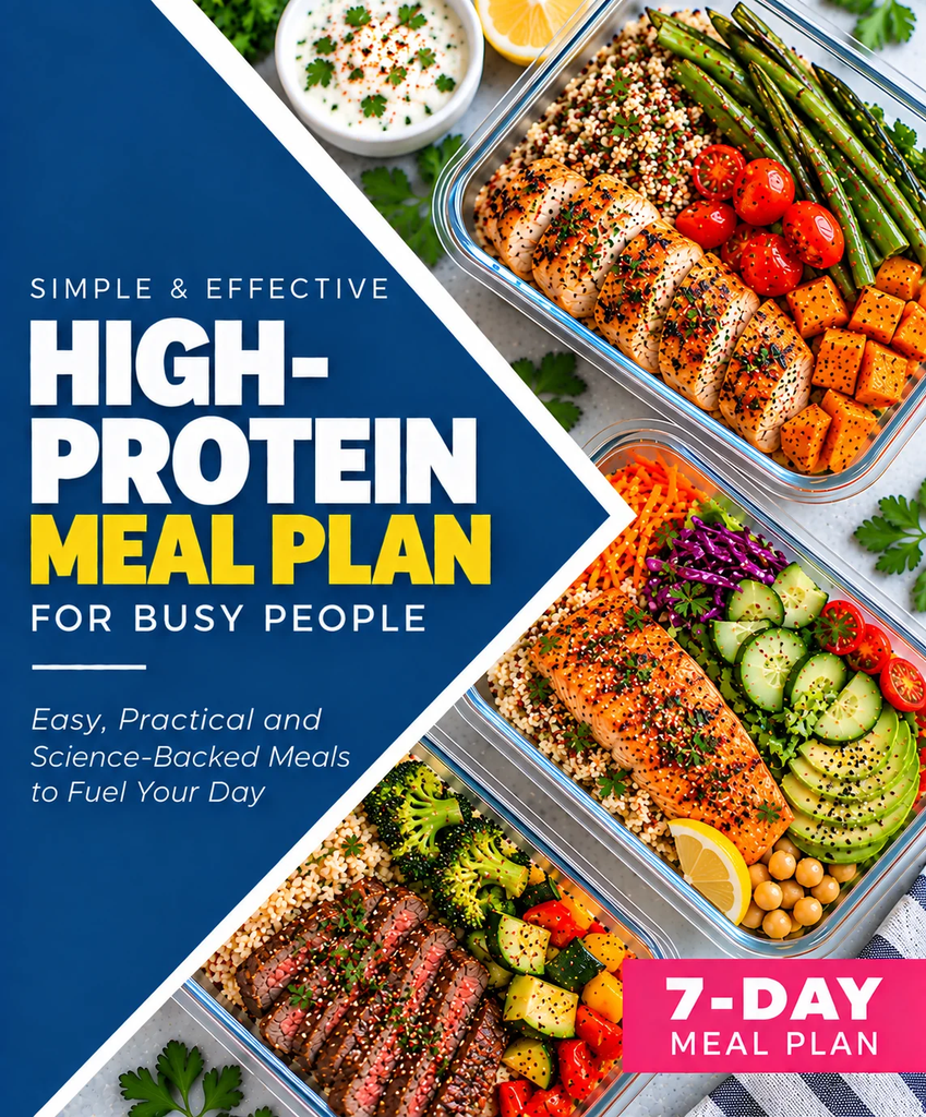 High-Protein Meal Plan for Busy People: Simple, Effective, and Science-Backed